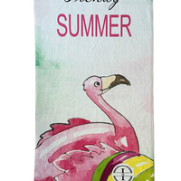 Плажна кърпа Flamingo Vibes
