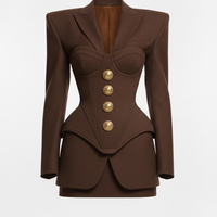 “Royal Mocha” 3-Piece Set - Елегантен костюм