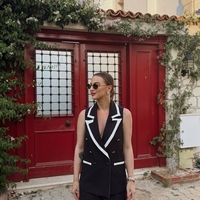 Monochrome Elegance Set – Елек и панталонки