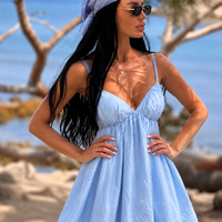 “Azzura”blue - Лятна рокля
