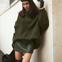 Winter Grace Green– туника-рокля тип пуловер