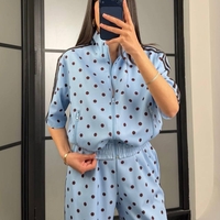 “Dots Vibe Set” blue - сет две части