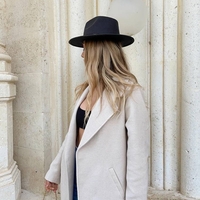 Aurora – дълго преходно палто от кашмир beige