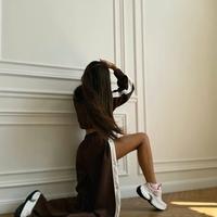“ Urban Contrast Luxe Set “ brown - спортен екип с копчета