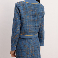 Дамски костюм Букле  „Blue Charm“ – сако и пола