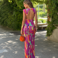 “ Sunset Mirage Maxi Dress” - дълга рокля