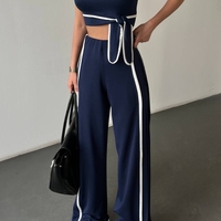 “SPORTY CHIC LINE” blue - комплект топ и долнище