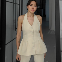 “POWER SILHOUETTE” beige - костюм