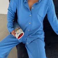 Комплект от финно плетиво риза и панталон