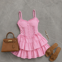 “ Daisy “ pink - Лятна рокля