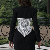 “Lace Noir Dress” - Елегантна рокля с дантела