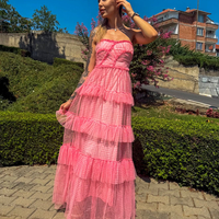 “Rosalie Blush Maxi Dress” - елегантна рокля