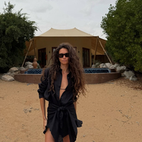 SUMMER WRAP black риза-рокля