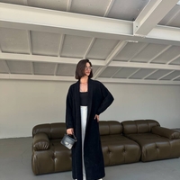 “ Soft Elegance “ black - дълга жилетка