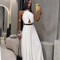 “HALTER ELEGANCE” white - гащеризон