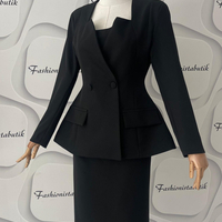 Black Icon – елегантен костюм сако и пола