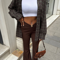 Mocha – Клош панталон с акцент на талията