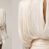 “ Ariana” white – Елегантна шифонена рокля
