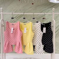 “Peplum Dots Chic” yellow - ТОП