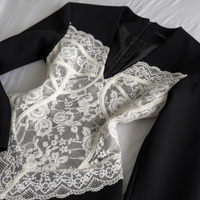 “Lace Noir Dress” - Елегантна рокля с дантела