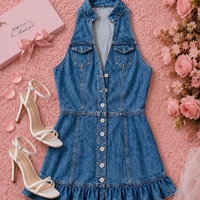 “ Denim Muse Dress” - Дънкова рокля