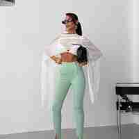 Mint Shape - Дънки с висока талия