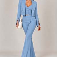 “ Sofia Pinstripe “ blue - сако, елек и панталон