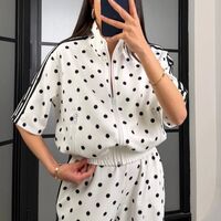 “Dots Vibe Set” white - сет две части