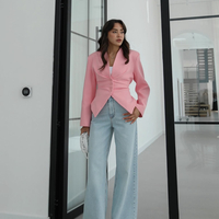 “Mona” Елегантно сако с връзка на гърб