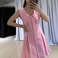 Luxe Dress в Розово