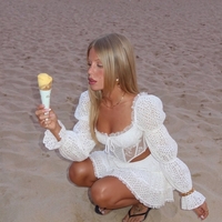 “ White Breeze Corset Set” сет две части