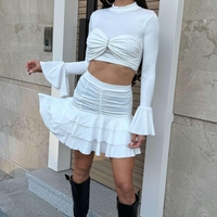 Дамски сет от две части – white