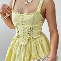 “Daisy “ yellow- Лятна рокля