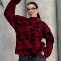 Пуловер “Soft Vibe” red