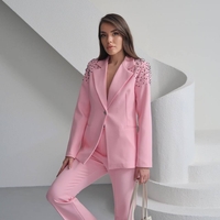 Elegance Power Suit Pink  - Сако и панталон