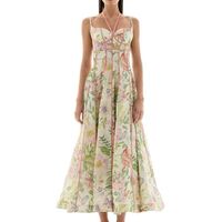 “ Botanical Bloom” Inspired by Zimmermann - Premium Рокля
