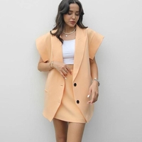 “Bold Elegance” Orange - Елегантен костюм