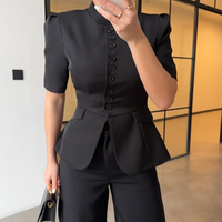 “Black Edition” Елегантен сет сако и панталон