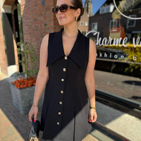 Luxe Dress в Черно