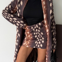 “  Leopard Chic “ - Палто и пола