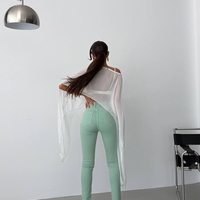 Mint Shape - Дънки с висока талия