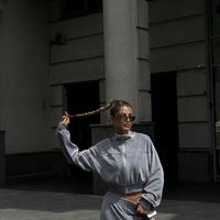 Velour Touch Set Grey – спортен екип от мек велур