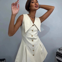 Luxe Dress в бяло