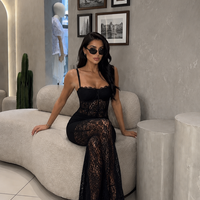 “ Celeste Lace” black - дантелена рокля