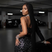 Black Glam Set – топ, къс панталон и блейзър