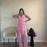 “Modern Tailor” Pink– Костюм Вдъхновен от Zara