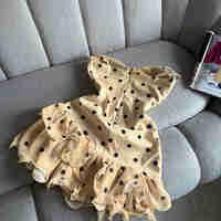 “ Affair Chic Dots” yellow - Рокля