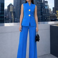 GOLD BUTTON Blue Костюм елек и панталон