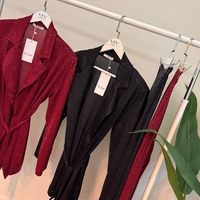 “Shine Party Suit” Black – Елегантен костюм с пайети