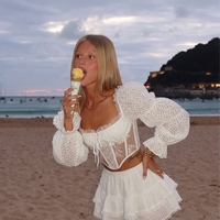 “ White Breeze Corset Set” сет две части